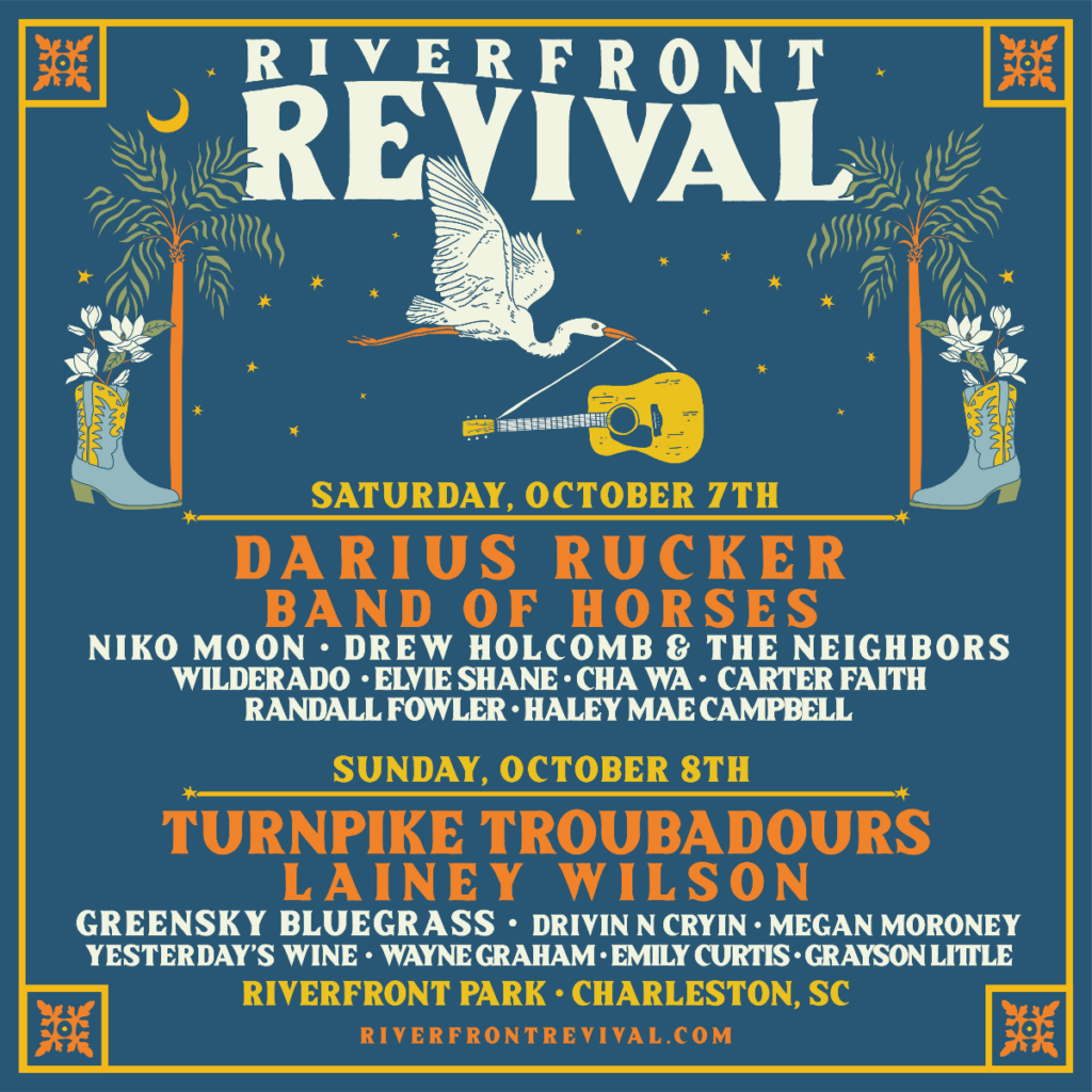 Riverfront Revival Music Festival Daily Lineup & SingleDay Tickets